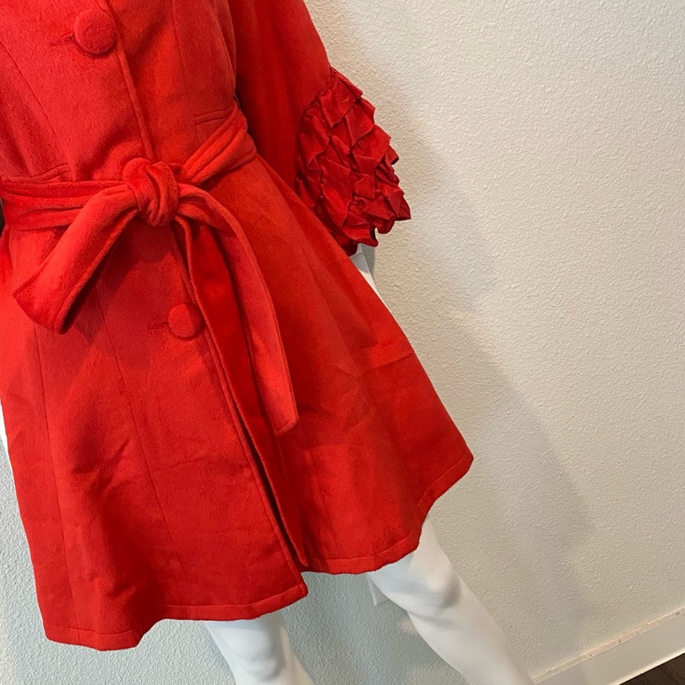 Engine Red Winter Coat - Picture 9 of 12